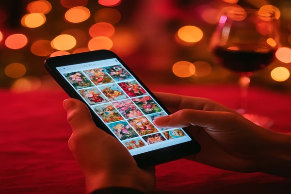 হাতে স্মার্টফোন নিয়ে একজন ব্যবহারকারী ডিজিটাল প্ল্যাটফর্মকে স্বাচ্ছন্দ্যে ব্যবহার করছেন